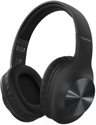 Изображение Panasonic RB-HX220BDEK headphones/headset Wireless Head-band Calls/Music USB Type-C Bluetooth Black 5025232941728