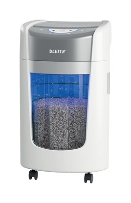 Изображение Papīra smalcinātājs Leitz IQ OptiMax Home Office 225, P5, 15L, balts