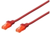 Изображение Patch cord U/UTP kat.6 PVC 5m czerwony