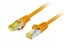 Picture of PATCHCORD KAT.6A S/FTP LSZH CU 2M POMARACZOWY FLUKE PASSED LANBERG