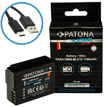 Изображение PATONA 1402 bateria do aparatu/kamery Litowo-jonowa (Li-Ion) 1100 mAh
