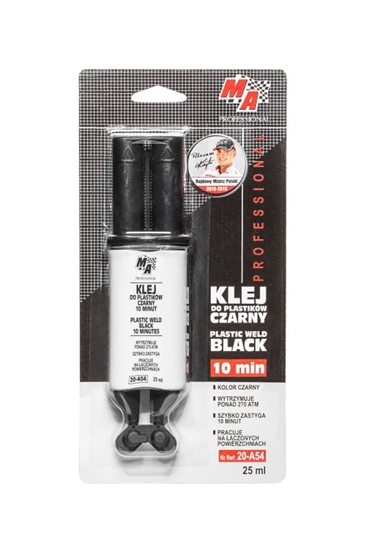 Изображение Permatex Klej do spawania plastiku 10min. czarny 25ml - 20-A54