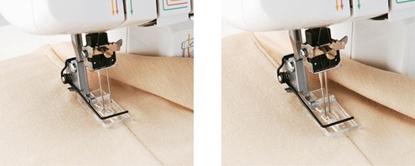 Изображение Pēdiņa plakanšuvei nošūšanai pa virspusi SA226CV