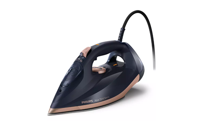 Изображение Philips | DST7510/80 | Steam Iron | 3200 W | Water tank capacity 300 ml | Continuous steam 55 g/min | Steam boost performance 260 g/min | Blue/Gold
