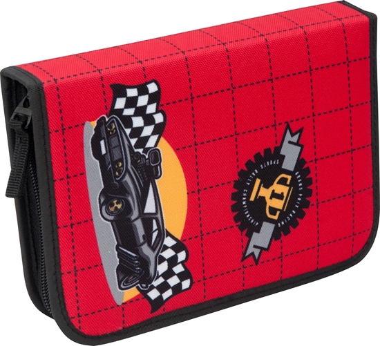 Изображение Piórnik Hama z wyposaeniem Racer czerwony