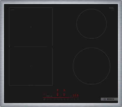 Изображение Pyta grzewcza Bosch PVS64RHB1E Series 6, independent hob (black/stainless steel, 60 cm)