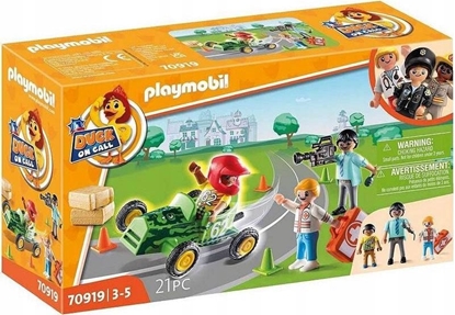 Attēls no Playmobil DUCK ON CALL Akcja Ratunkowa Pomó Kierowcy Rajdowemu (70919)