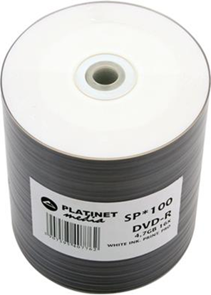 Attēls no Platinet DVD-R 4.7 GB 16x 100 sztuk (41012)