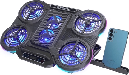 Изображение Podstawka chodzca Rampage PROTE R6 10-17", RGB, regulowana