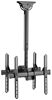 Picture of Podwójny uchwyt sufitowy 2x TV LCD/LED 32-55cali 90kg regulowany