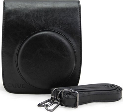 Изображение Pokrowiec Caiul Futera Etui Pokrowiec Do Fujifilm Instax Mini 90 / 90 Neo - Czarny