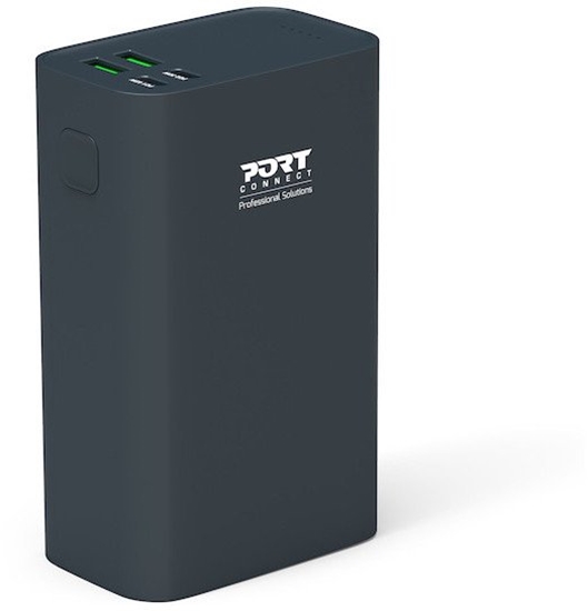 Picture of PORT CONNECT External USB-C battery PD | 26800 mAh | Blue
