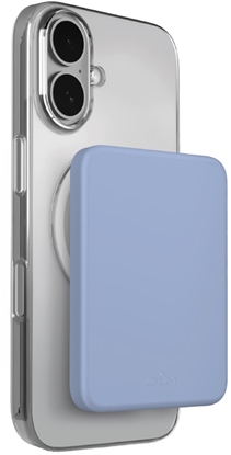 Attēls no Powerbank Puro Mini Pwer Mag 4200 mAh niebieski - przenone ródo zasilania PUFCBB40P2MAGBLUE17 (8018417528767)