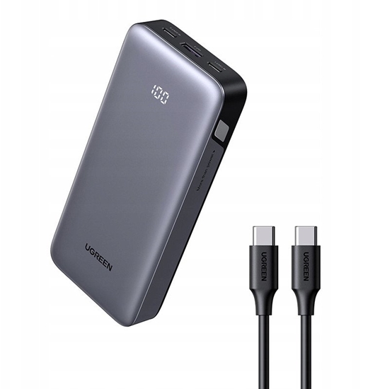 Picture of Powerbank UGREEN PB532 20000mAh USB-A, 2xUSB-C 30W szary