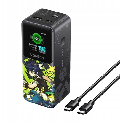 Attēls no Powerbank Ugreen Powerbank 20000mAh PB721 Genshin Impact Series, 130W, 2x USB-C + USB