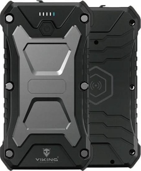 Picture of Powerbank Viking power bank do uytku zewntrznego 10000 mAh, adowanie bezprzewodowe