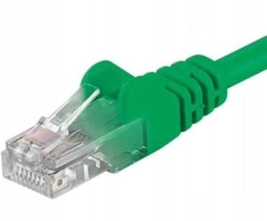 Изображение PremiumCord Patch kabel UTP RJ45-RJ45 CAT6 0.25m zielona