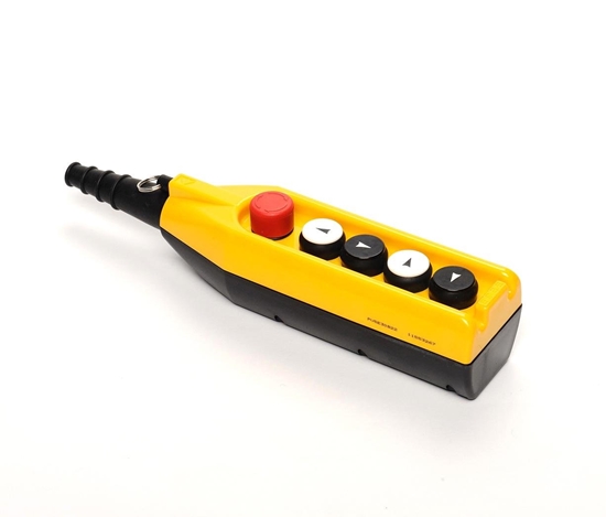 Picture of Promet Kaseta sterownicza 5 przycisków w tym przycisk awaryjnego stopu 30mm jedna prdko - PV5E30B22
