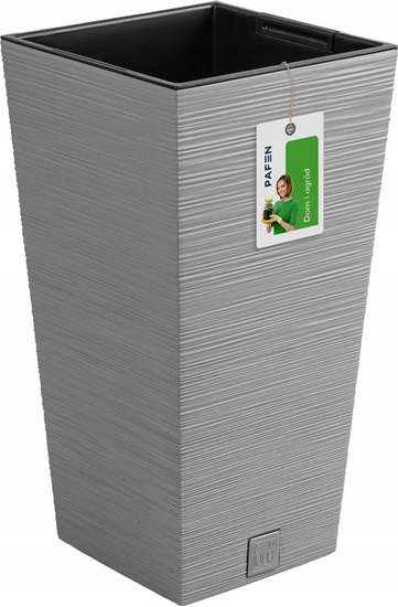 Picture of Prosperplast Doniczka na kwiaty Donica Furu DFSH300 Szara beton
