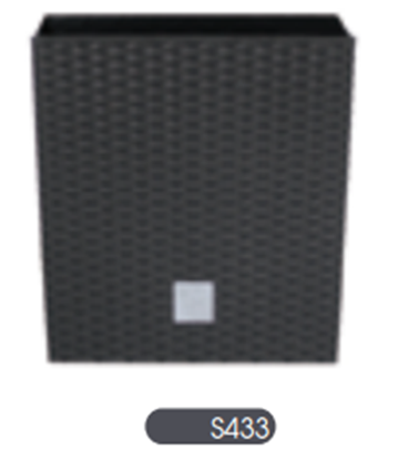 Изображение Prosperplast Doniczka RATO LOW 400mm antracyt - DRTS400L-S433