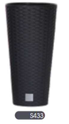 Изображение Prosperplast Doniczka RATO TUBUS 250mm antracyt - DRTUS250-S433