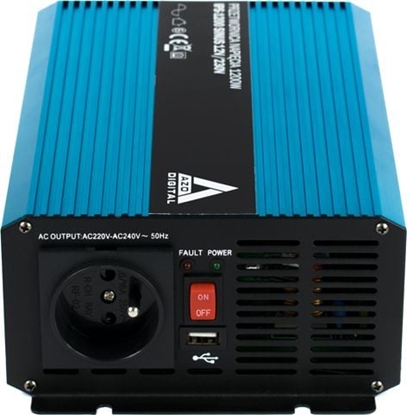 Picture of Przetwornica Azo SINUS 12V/230V 1200W (IPS-1200S )