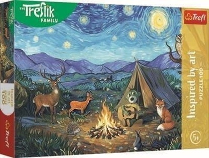 Picture of Trefl Puzzle Inspired By Art Przy ognisku 100 elementów (16564)