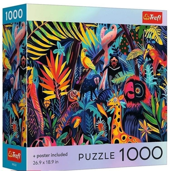 Picture of Trefl Puzzle USA Collection: In the Jungle 1000 elementów (99222)