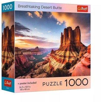 Picture of Trefl Puzzle USA Collection: Breathtaking Desert Butte 1000 elementów (99297)