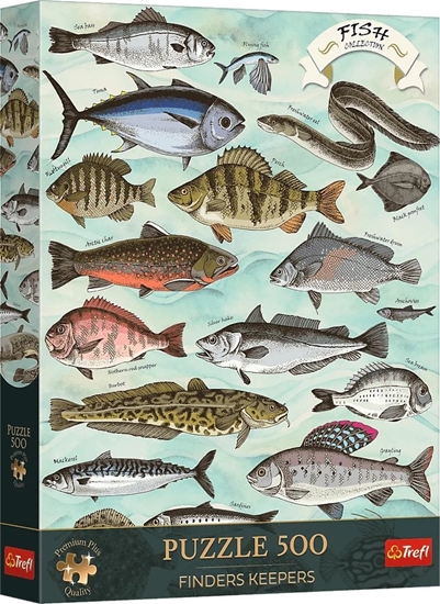 Picture of Puzzle 500 Finders Keepers: Ryby TREFL