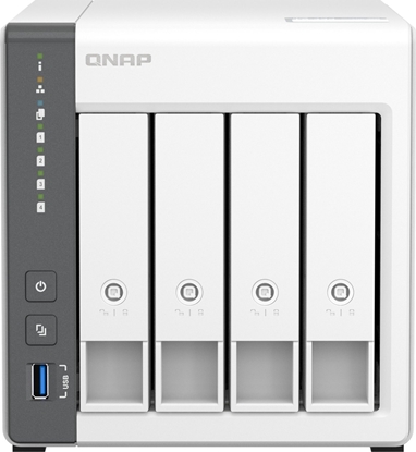 Изображение QNAP TS-433 NAS Tower Ethernet LAN Cortex-A55