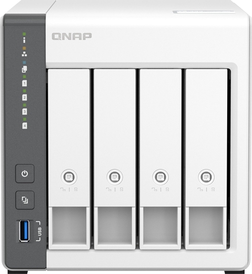 Изображение QNAP TS-433 NAS Tower Ethernet LAN Cortex-A55