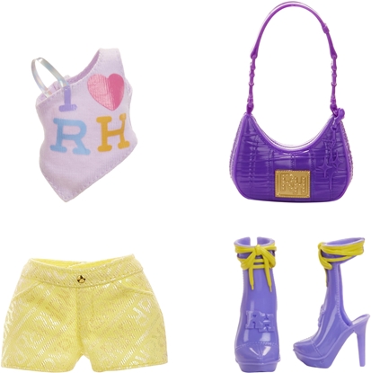 Attēls no Rainbow High My Fashion Style Fashion Dolls - Violet