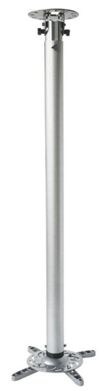Изображение Ramię do projektora 110 -190cm sufitowe, 15kg, srebrne