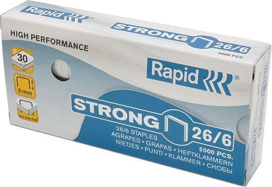 Picture of Rapid Zszywki 26x6 Strong, 5000 szt. (24862000)
