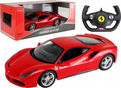 Изображение Rastar Auto Rastar 1:14 Ferrari 488 GTB Czerwone