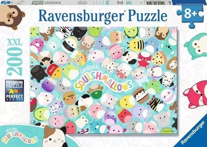 Attēls no Ravensburger Puzzle 200 elementów Squishmallows