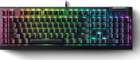 Изображение Razer BlackWidow V4 Mechanical Gaming Keyboard, Green Switch, US Layout, Wired, Black