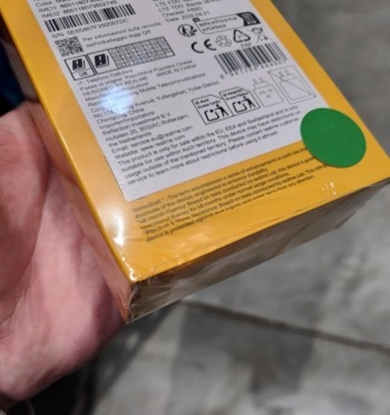 Attēls no REALME NOTE 60 RMX3933(EU) 128GB 4GB MARBLE BLACK DAMAGE BOX