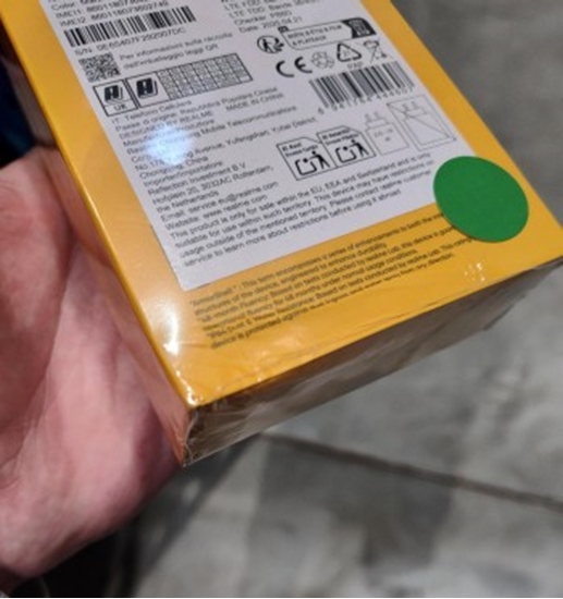 Picture of REALME NOTE 60 RMX3933(EU) 128GB 4GB MARBLE BLACK DAMAGE BOX