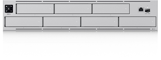 Picture of Rejestrator Ubiquiti UNVR-Pro | NVR | 7x HDD, 1x SFP+, 1x RJ45 1000Mb/s, RAID 1, RAID 5