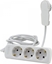 Picture of REV Multiple Socket Outlet 3-fold 2m white