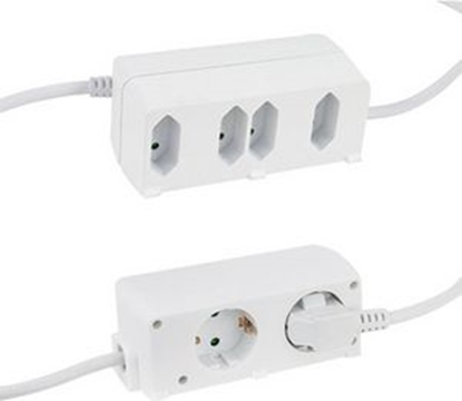 Изображение REV Multiple Socket Outlet BiniPlus 6-fold white