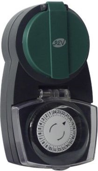 Picture of REV timer mechanisch black/green