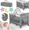 Picture of Ricokids óeczko turystyczne + materac + torba 125x65x78cm RK-241 szare