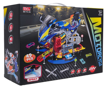 Изображение RoGer Mega Parking Motorcycle Play set