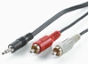 Picture of Roline 3.5mm/2x RCA (M) Cable, 10 m