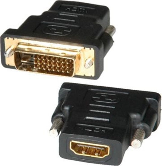 Picture of Roline DVI - HDMI adapter DVI M - HDMI F