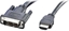 Picture of Roline DVI Cable, DVI (18+1) - HDMI, M/M, black, 5 m