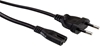 Picture of Roline Euro Power Cable, 2-pin, black, 1.8 m